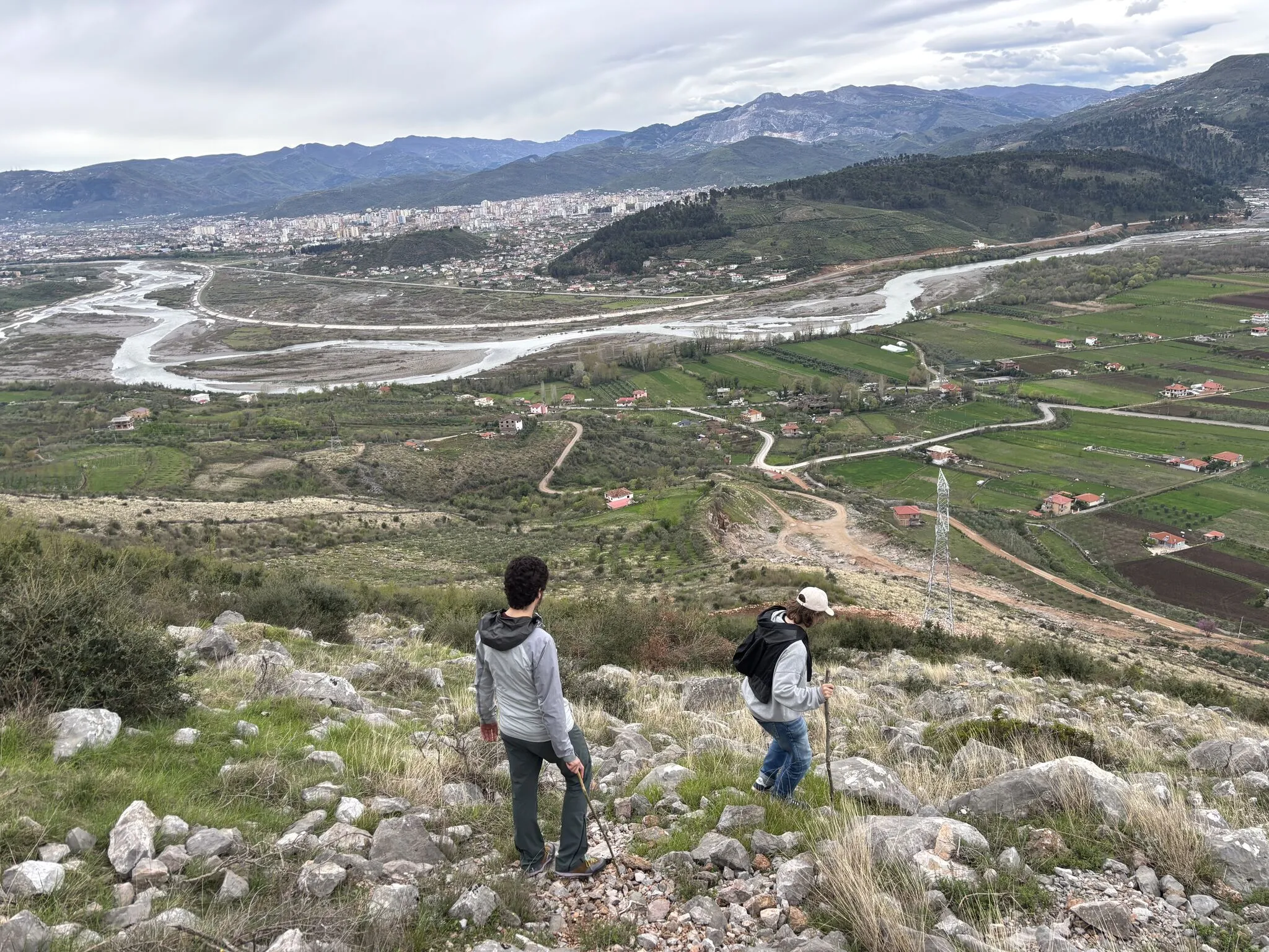 Hiking after course