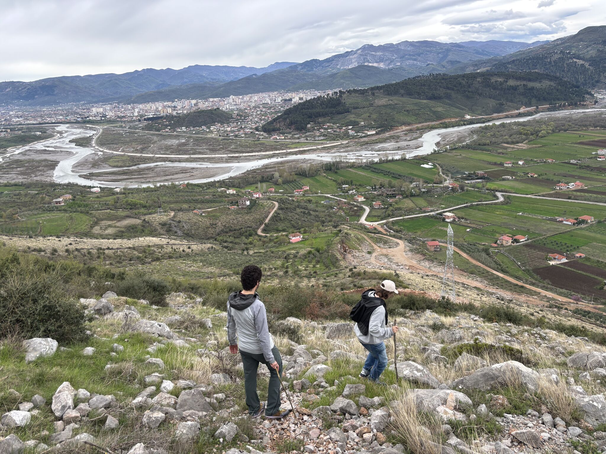 Hiking after course